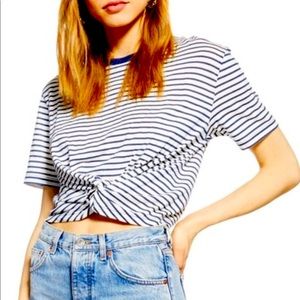 Topshop cropped tee